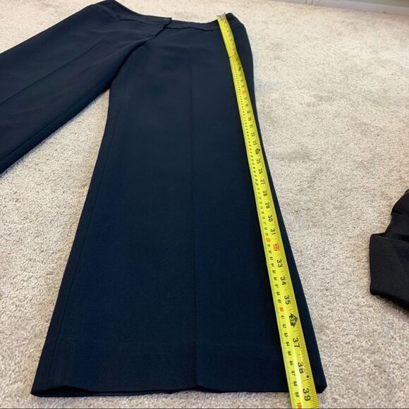 Jones New York essentials black work career lined dress pant trousers 6 - Picture 11 of 14